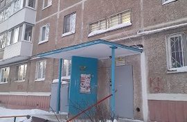 Очистка подъездных козырьков дома по адресу проезд Серебрянский, 19