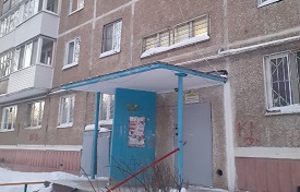 Очистка подъездных козырьков дома по адресу проезд Серебрянский, 19