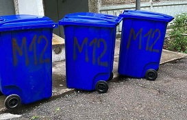 Установка новых мусорных баков по адресу ул. Моторостроителей, 12