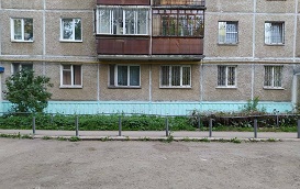 Покраска цоколя дома по адресу ул. Моторостроителей, 12 Покраска цоколя дома по адресу ул. Моторостроителей, 12