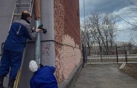 Ремонт ливневой канализации дома по адресу ул. Героев Хасана, 11