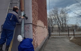 Ремонт ливневой канализации дома по адресу ул. Героев Хасана, 11