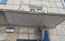 Электротехнические работы в доме по адресу ул. Героев Хасана, 157