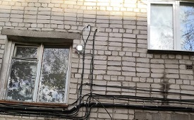 Электротехнические работы в доме по адресу ул. Елькина, 4А
