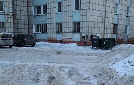 Механизированная уборка придомовой территории по адресу ул. Фонтанная, 1а/2